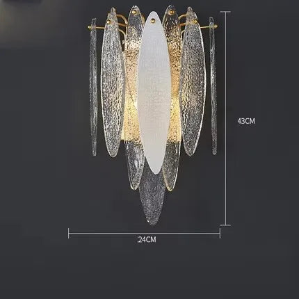 ثريا ديكوربايتس™ آرت ديكو زجاجية من الحديد LED لغرفة الطعام