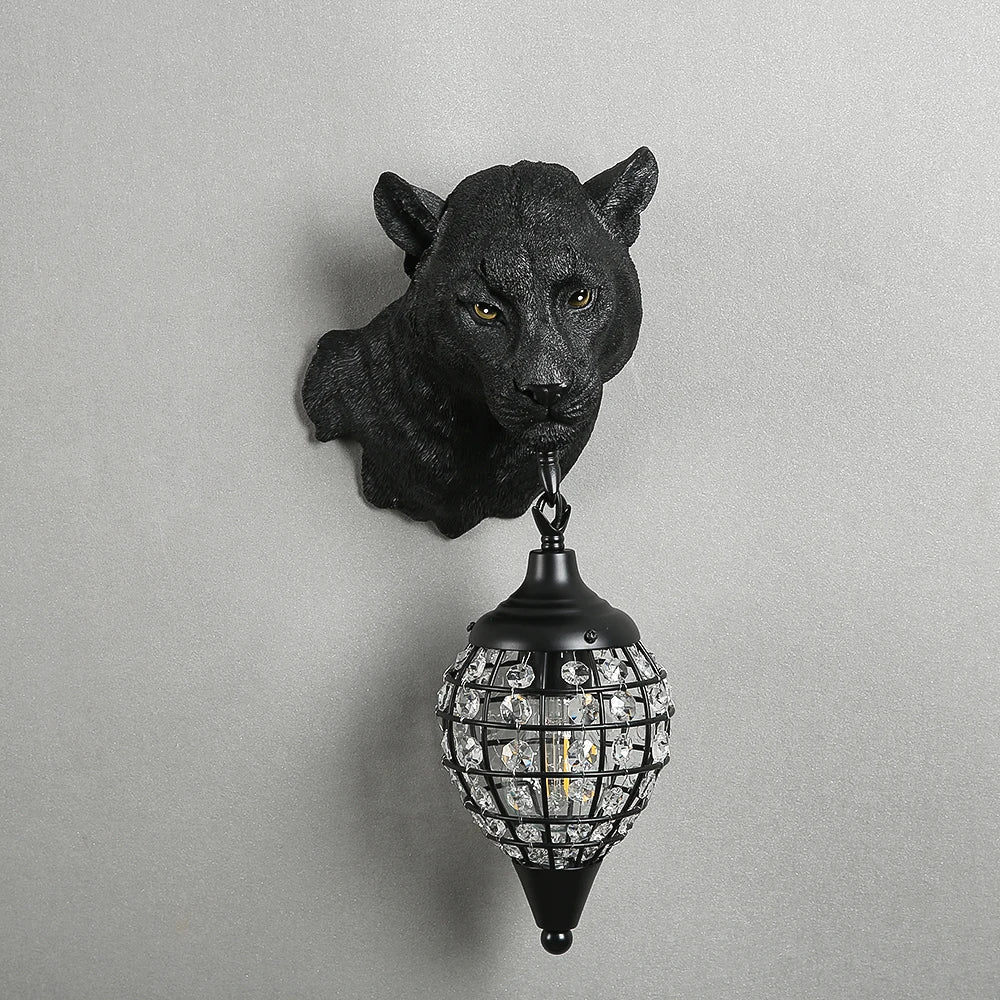 Decorbites™ Leopard Wandarmleuchte Licht Industrieelles Vintage-Lampen für Loft-Heimdekoration