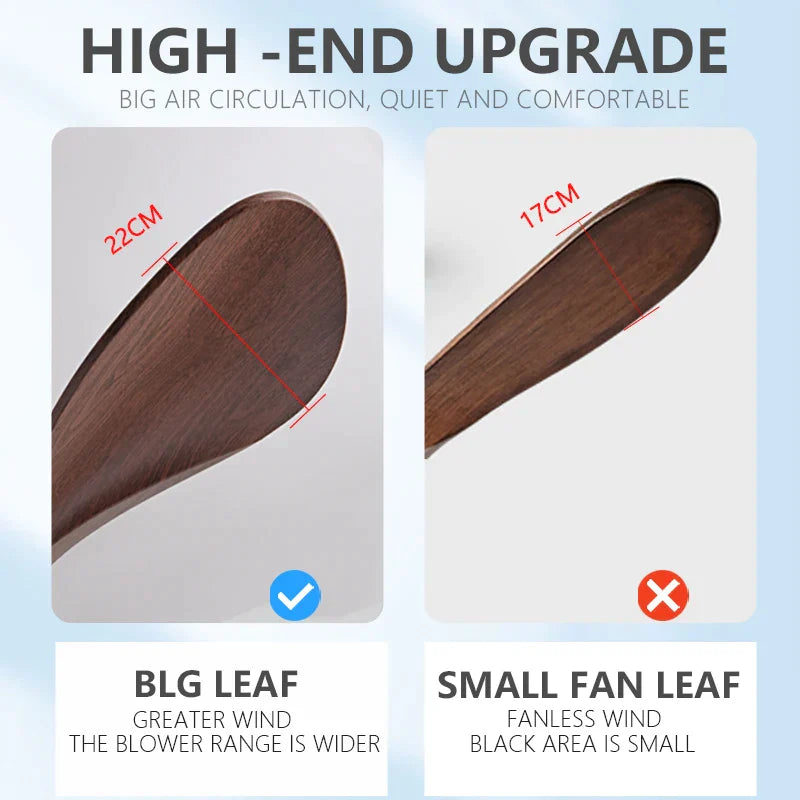 DecorBites™ 52-Inch Modern LED Ceiling Fan Light with Strong Winds and Mute Operation