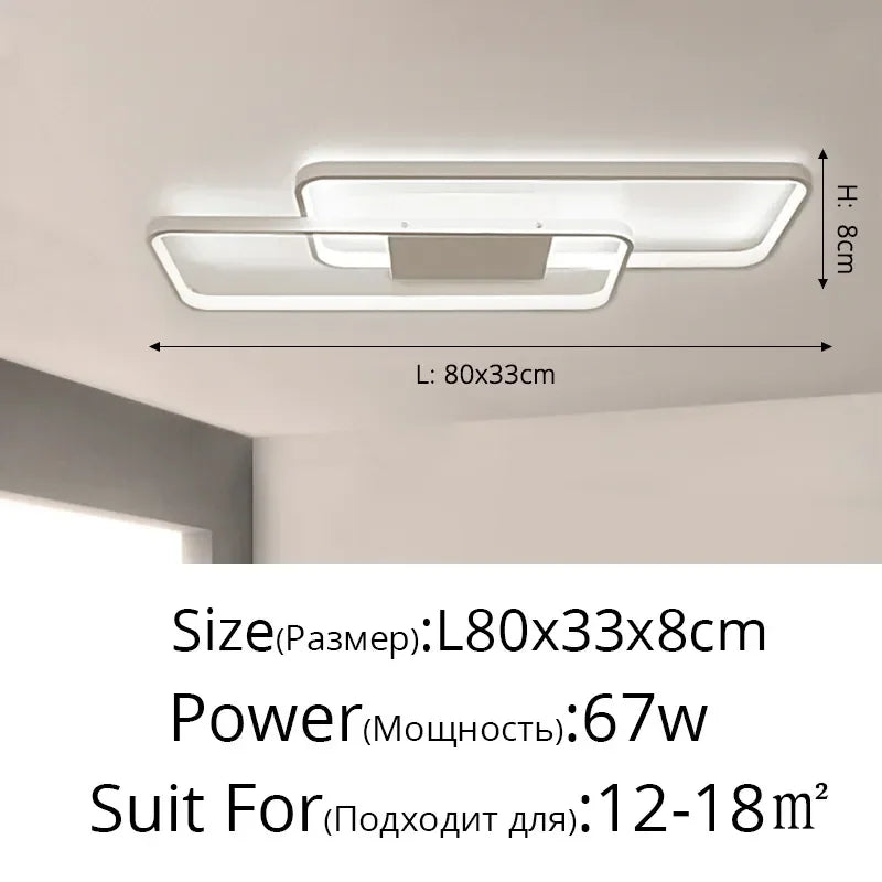 DecorBites™ Dimmable Ceiling Chandeliers for Living Bedroom Dining Room Lighting