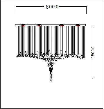 DecorBites™ Crystal Chandelier: Modern Staircase LED Lighting for Hallway & Lobby