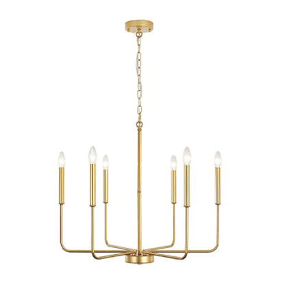 DecorBites™ Iron Candle Chandelier for Living Room Bedroom Dining Room