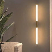 Decorbites™ Lineares LED-Wandleuchte aus Metallrohr für Wohnzimmer, Schlafzimmer, Gang, Treppe, Flur