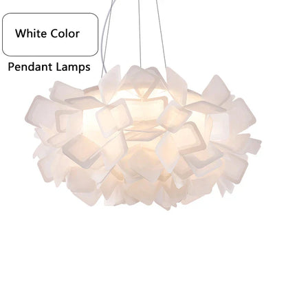 Lámpara colgante de techo con forma de flor LED DecorBites™ para sala de estar y dormitorio