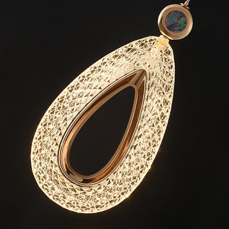 DecorBites™ Heart LED Chandelier Modern Luxury Restaurant Villa Living Room