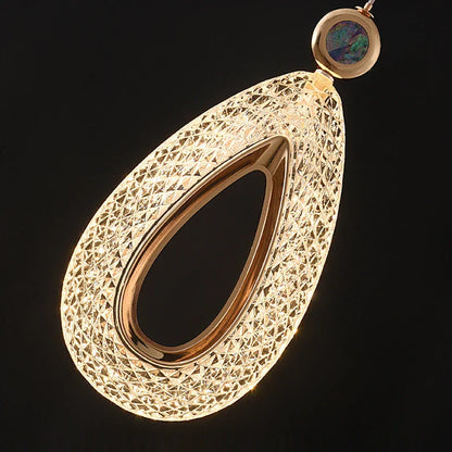 DecorBites™ Heart LED Chandelier Modern Luxury Restaurant Villa Living Room