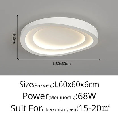 DecorBites™ LED Flower Chandelier for Modern Bedroom Ceiling Lamps - Indoor Lighting for Home