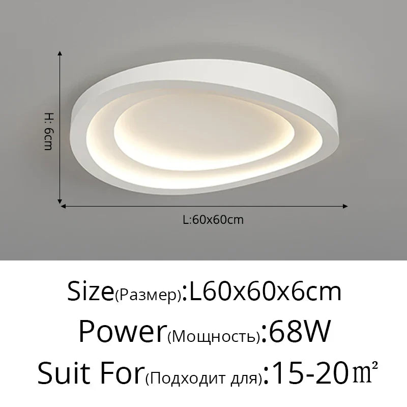 Decorbites™ LED-Blütenkronleuchter für modernes Schlafzimmer – Deckenlampen – Innenbeleuchtung für Zuhause