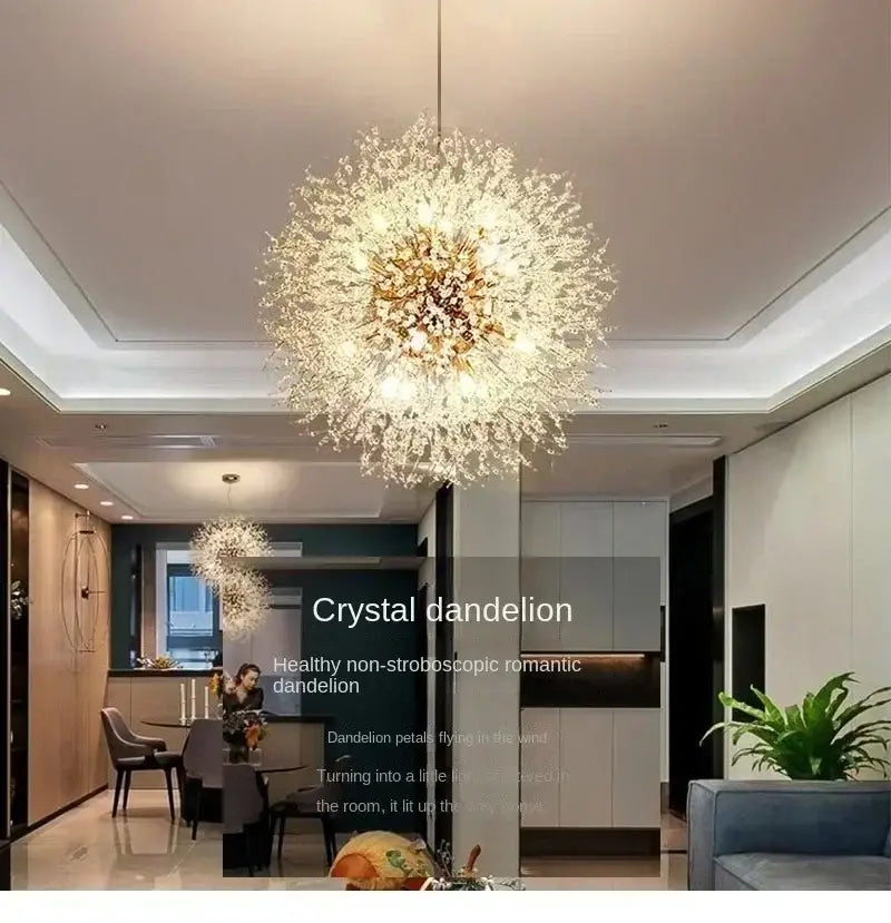 DecorBites™ Starry Sky Crystal Pendant Light Fixture