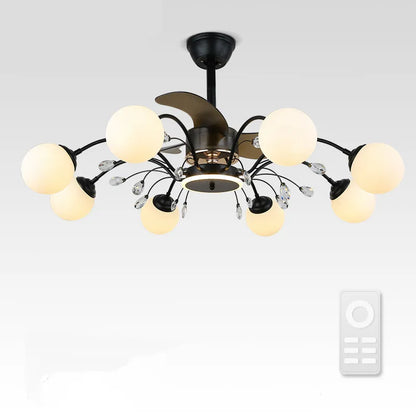 DecorBites™ Branch LED Ceiling Fan Lights with Remote Control for Home, Bedroom, Dining Room