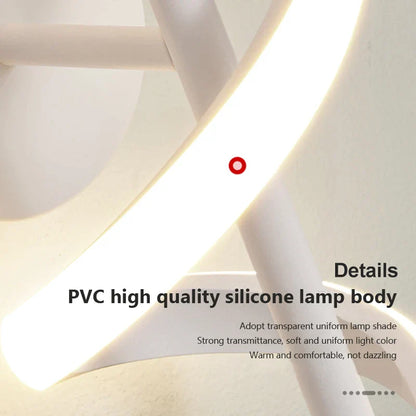 Decorbites™ LED Wandlampe: Minimalistische nordische Wandlampe für Schlafzimmer, Wohnzimmer und Flur.