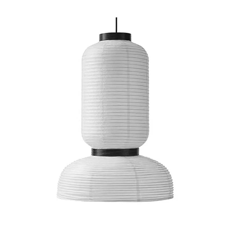 ثريا DecorBites™ المصنوعة يدويًا من الورق الأبيض للمنزل والمطعم