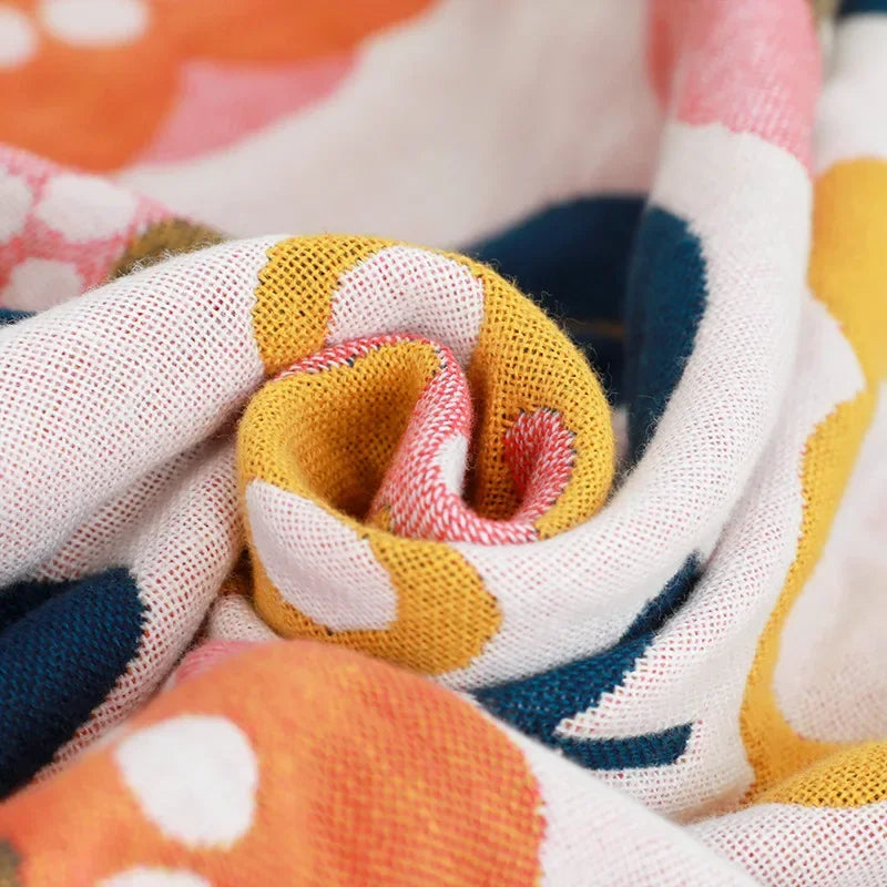 Toalla de baño DecorBites™ de algodón de lujo: toalla de secado rápido y absorbente para adultos