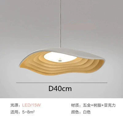 DecorBites™ Lotus Leaf Chandelier: Nordic Minimalist Design, Modern LED Pendant Lamp