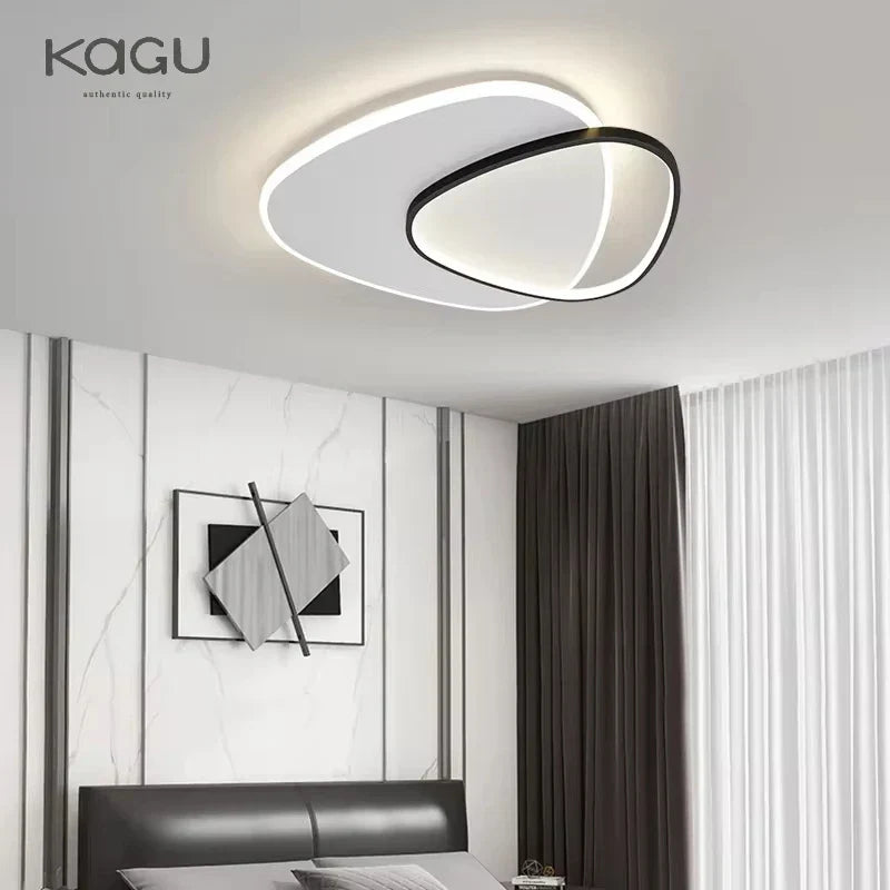 DecorBites™ Round Bedroom Ceiling Lights: Modern Nordic Minimalist Living Room Study Lamp