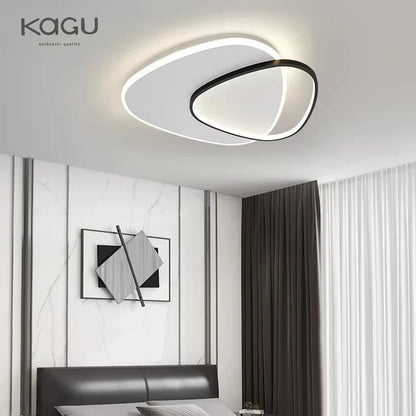 DecorBites™ Round Bedroom Ceiling Lights: Modern Nordic Minimalist Living Room Study Lamp