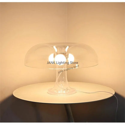 DecorBites™ Designer LED Mushroom Table Lamp for Modern Minimalist Decor Lighting in Bedroom & Living Room