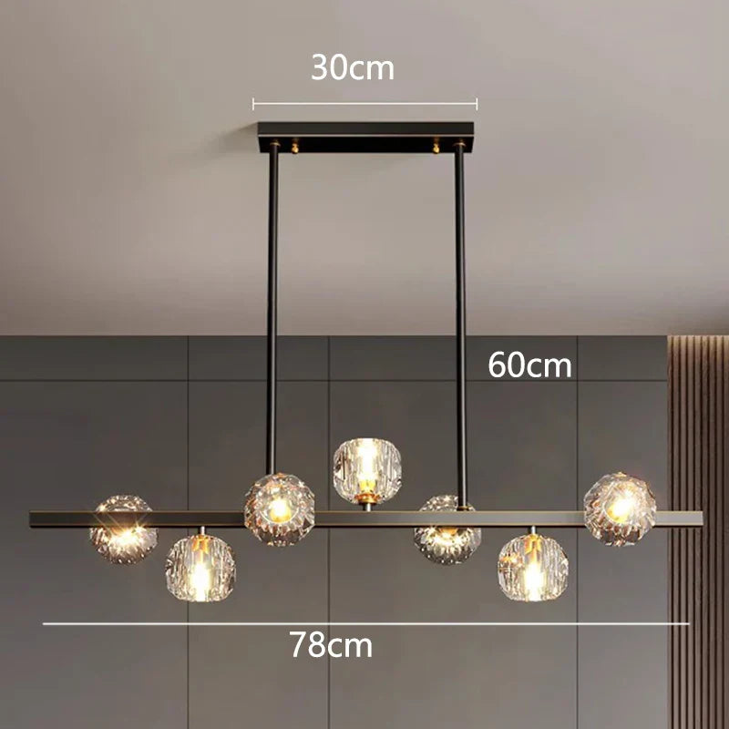 DecorBites™ LED Pendant Light Chandeliers for Modern Home Decor and Indoor Lighting