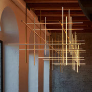 Italian Linear Ceiling Chandelier