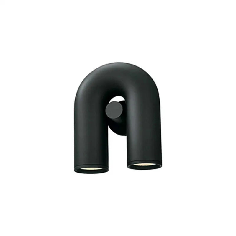 DecorBites™ Cirkus Tube Wall Lamp: Minimalist U-shaped Sconce for Bedside Reading & Decor