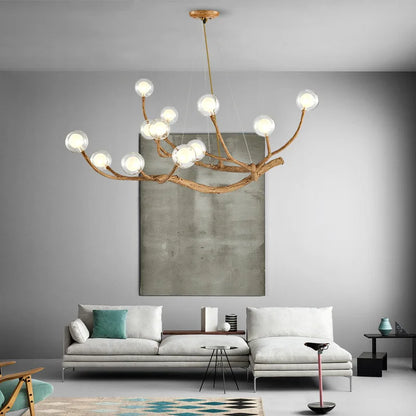 DecorBites™ Glass Bubble Chandelier Pendant Light for Living Dining Room