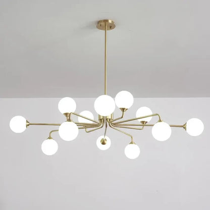 ثريا السقف النحاسية DecorBites™ لإضاءة ديكور المنزل