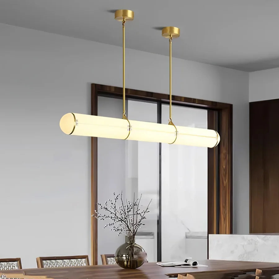 Brushed Gold Pendant Light