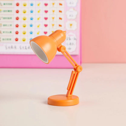 DecorBites™ LED Mini Desk Lamp with Clip, Foldable Design, Magnetic Base, Eye Protection, for Bedroom & Study