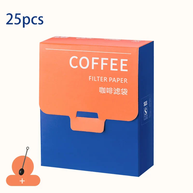 Decorbites™ Kaffeefilterbeutel: Einweg-Hängeohrfilter für Espresso-Kaffee