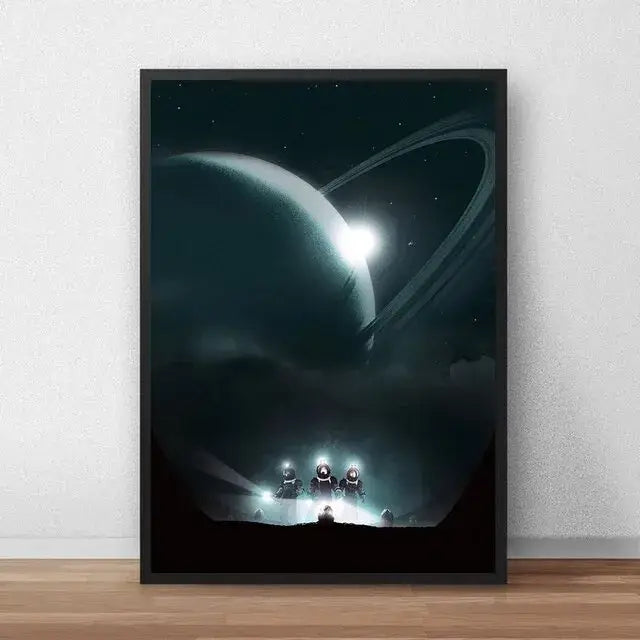 DecorBites™ Alien Movie Poster Canvas Painting