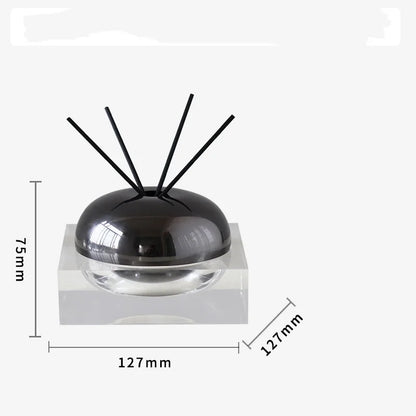 DecorBites™ Golden Geometry Aromatherapy Diffuser - Room Decoration Figurine