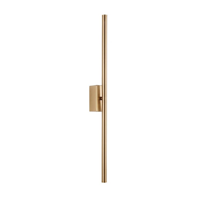 Black Gold Wall Sconce 120cm Up-Down Light