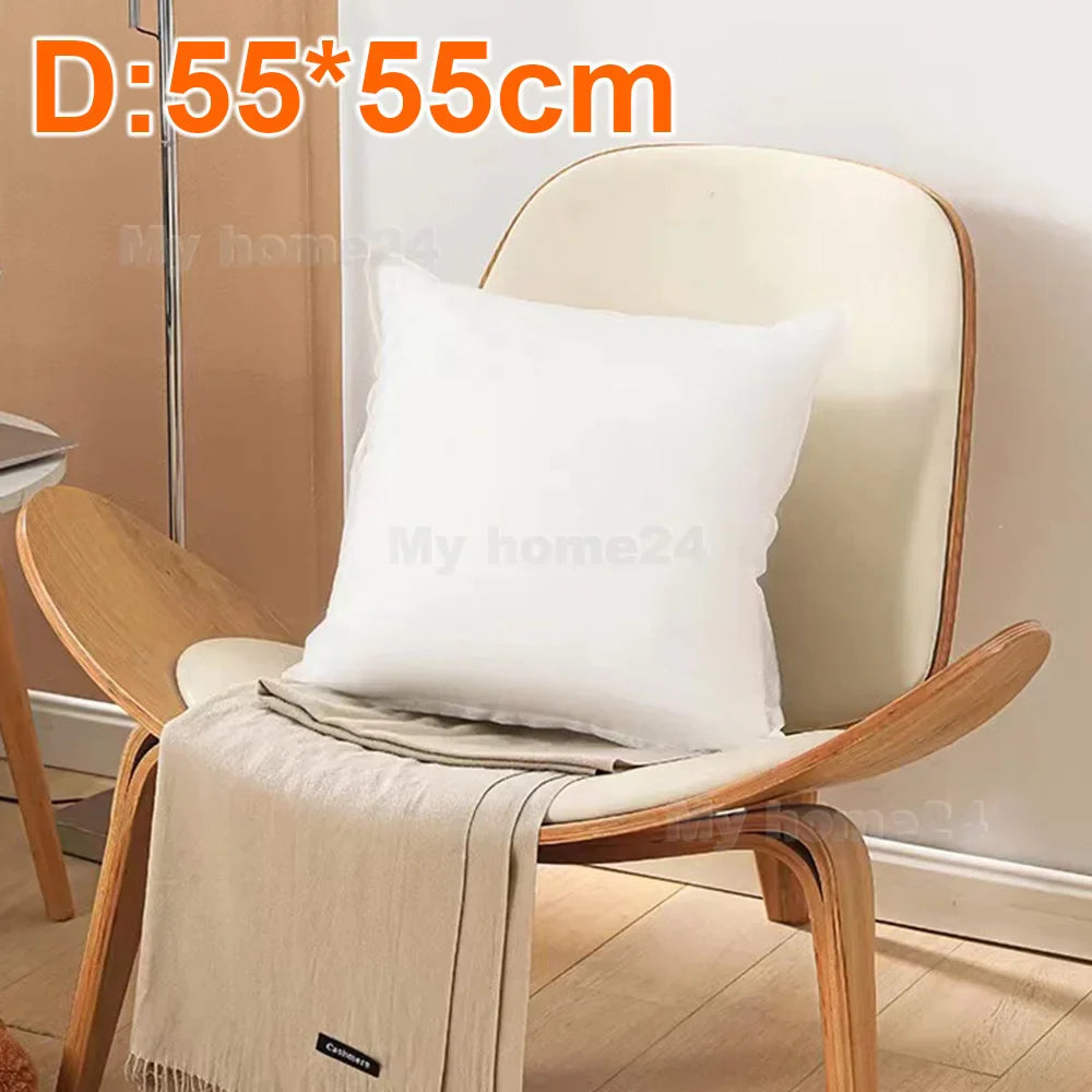 وسادة ديكوربايتس™ مبطنة بالقطن للأريكة والسيارة، وسادة ناعمة - 35/45/50/55 سم