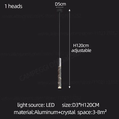 DecorBites™ Crystal Chrome LED Chandelier: Elegant Duplex Stair Lighting for Modern Interiors