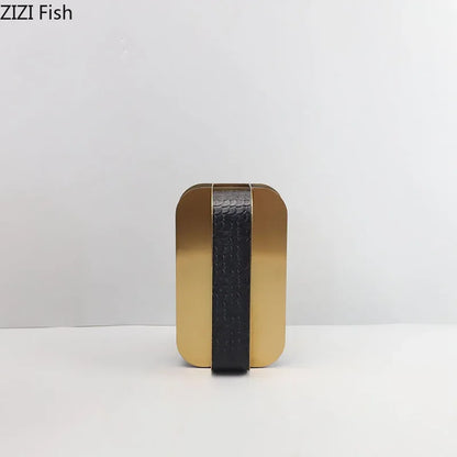 DecorBites™ Golden Geometry Vase Artificial Flower Desk Decor - Leather Floral Room Aesthetic