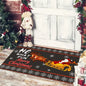 Decobites Christmas Snowman Non-slip Floor Mat