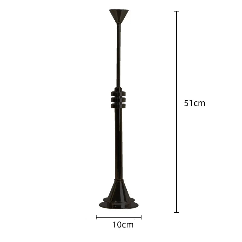 DecorBites™ Gold Geometric Candle Holder Candelabrum for Wedding Centerpieces and Home Decoration