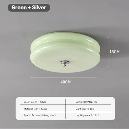 DecorBites™ Double Layer Glass LED Ceiling Lights for Home Decor and Lighting Fixtures