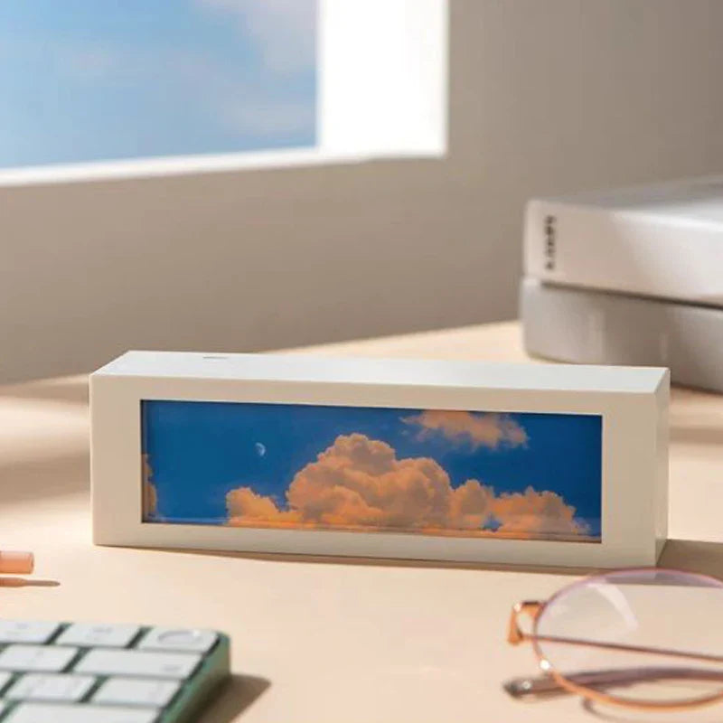 DecorBites™ Cloud Night Light: Rechargeable, Customizable, and Creative Bedroom Decor
