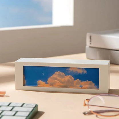 DecorBites™ Cloud Night Light: Rechargeable, Customizable, and Creative Bedroom Decor