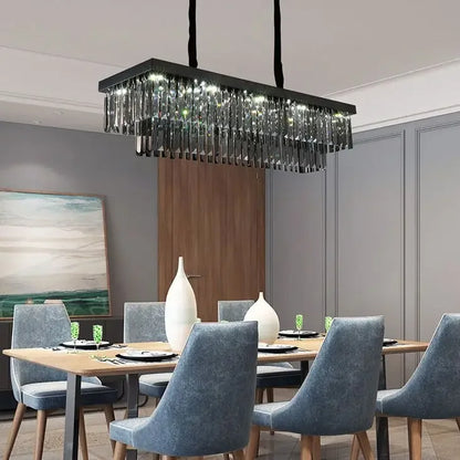 DecorBites™ Gold Crystal Chandelier for Living Room Bedroom Decor