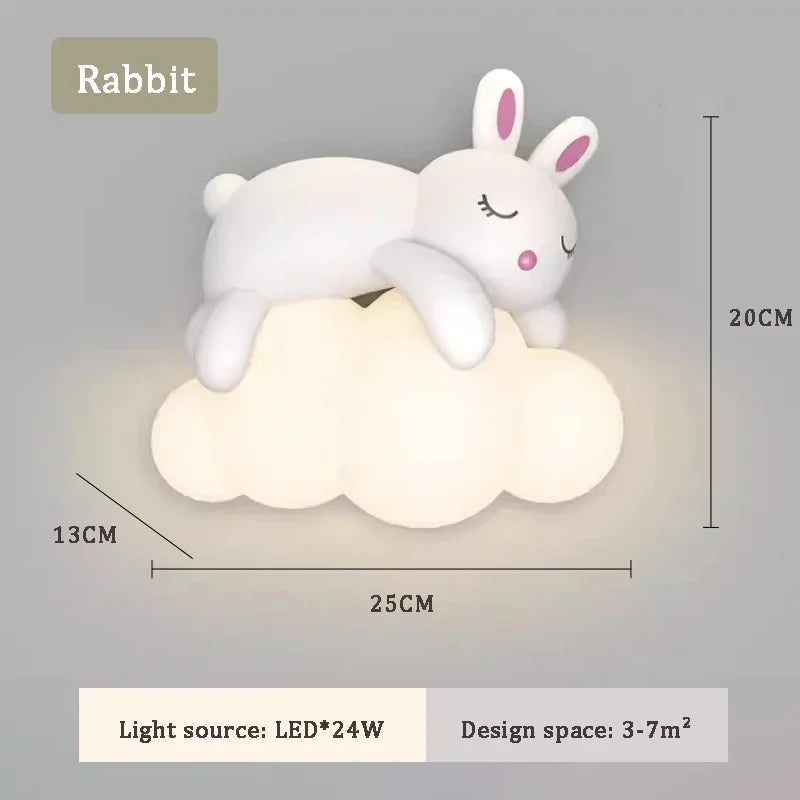 LED Bear Wall Lamp