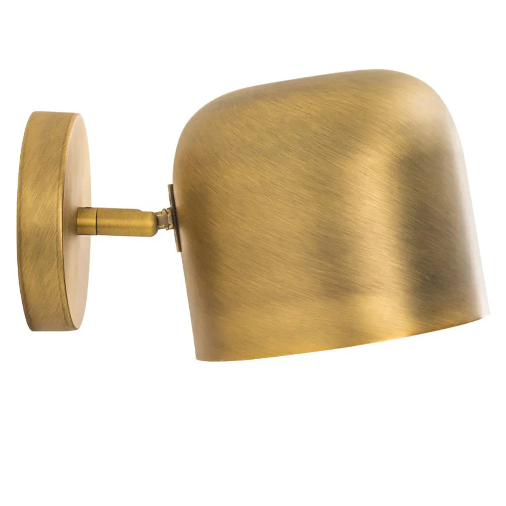 Decorbites™ Gold-Eisen Vintage Wandlampe, moderner amerikanischer Stil, LED-Spiegellicht E27