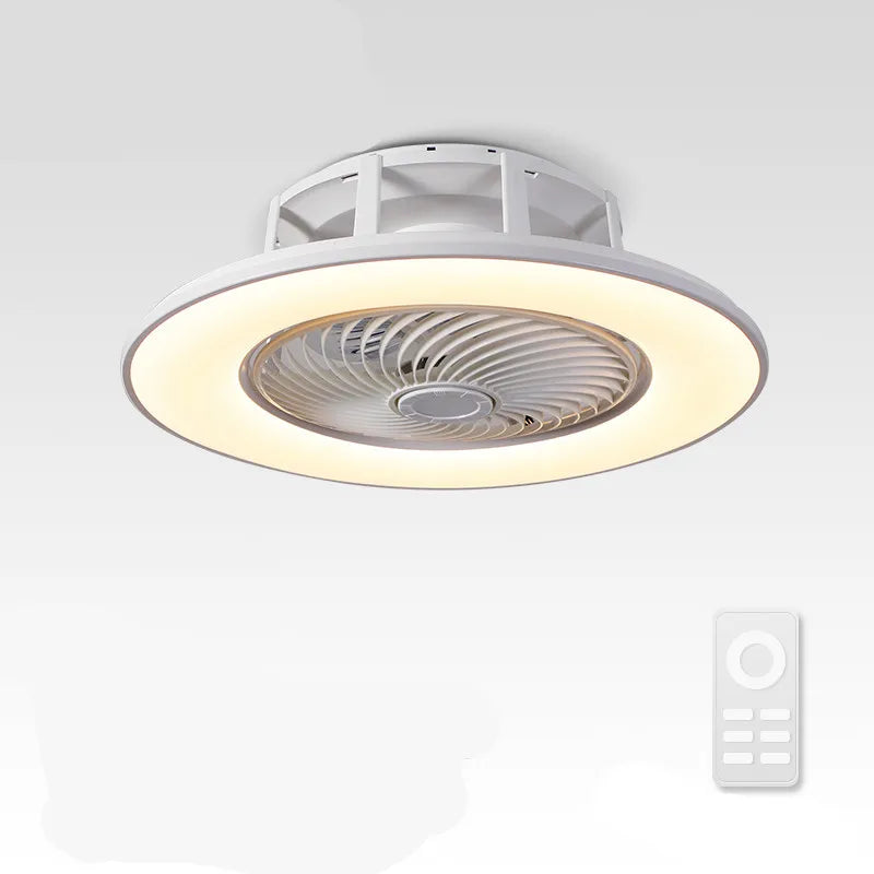 DecorBites™ LED Remote Control Chandelier Ceiling Fan Light for Bedroom Living Room