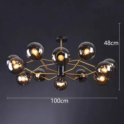 DecorBites™ LED Pendant Light Chandeliers for Modern Home Decor & Dining Room Lighting