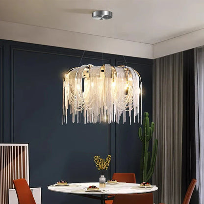DecorBites™ LED Pendant Light Chandeliers for Modern Home Decor Living Room Dining Room
