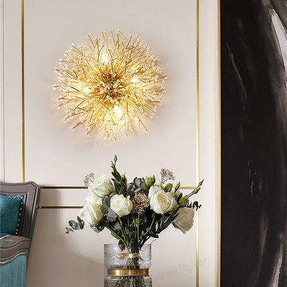 Apliques de pared LED de cristal DecorBites™ para salón y dormitorio, lámpara de pared moderna para interiores