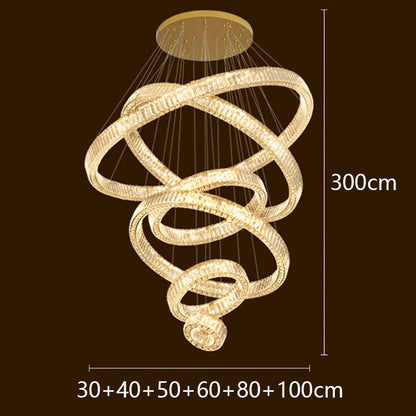 DecorBites™ LED Chandelier for Modern Bedroom Living Room Decor Lighting