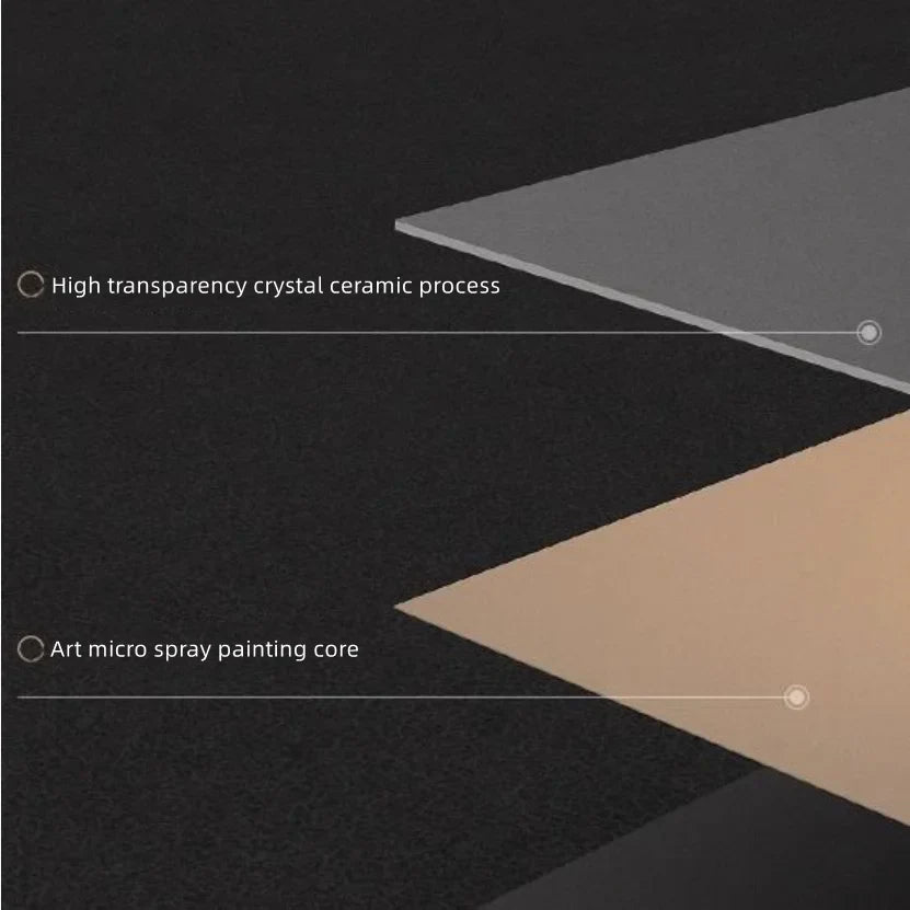 DecorBites™ Crystal Ceramic LED Wall Lamp for Modern Wall Decor in Living Room Bedroom Office