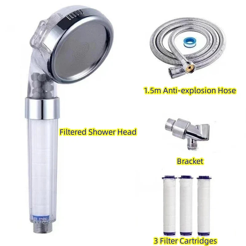 DecorBites™ High Pressure Water Purifying Shower Head for Bathroom